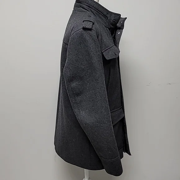 Guess wool blend pea coat